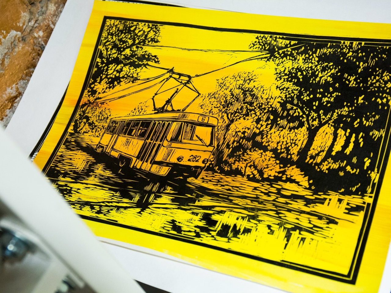 Индивидуальный мастер-класс по линогравюре