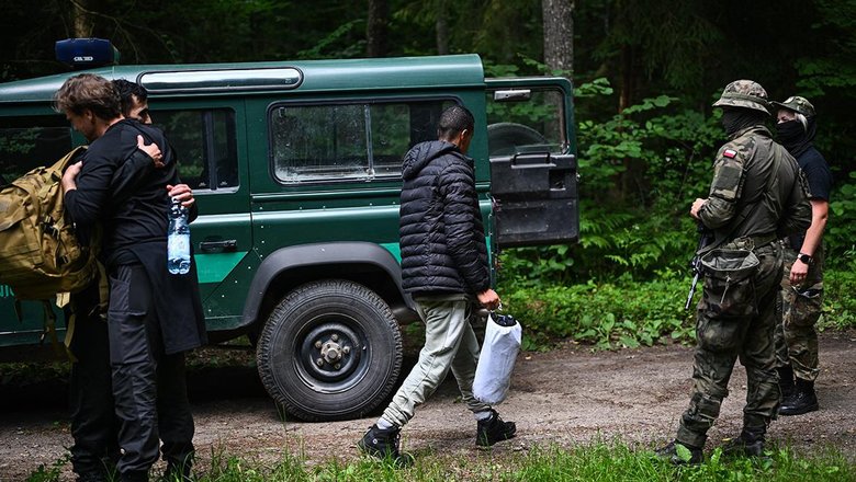 В Польше заявили о «следящей» технике на границе с Белоруссией