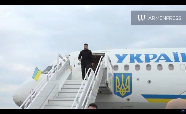 Зеленский в Ереване предложил премьеру Финляндии соглашение по дронам